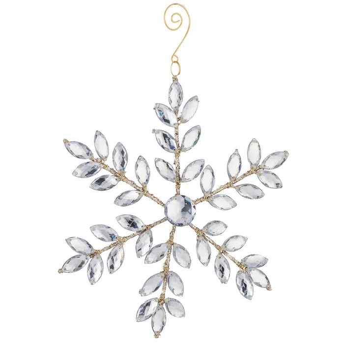 Jewelled Snowflake Ornament