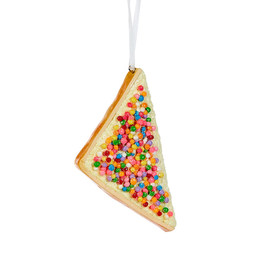 Fairy Bread Slice Hanging Ornament