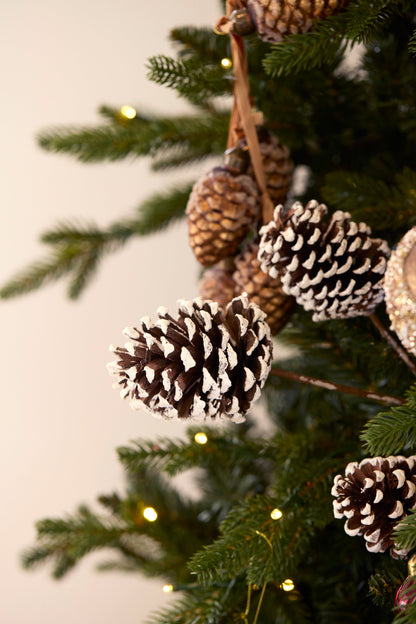 Snowy Pinecone Pick