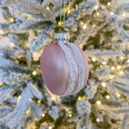 Pastel Pink Macaron Ornament