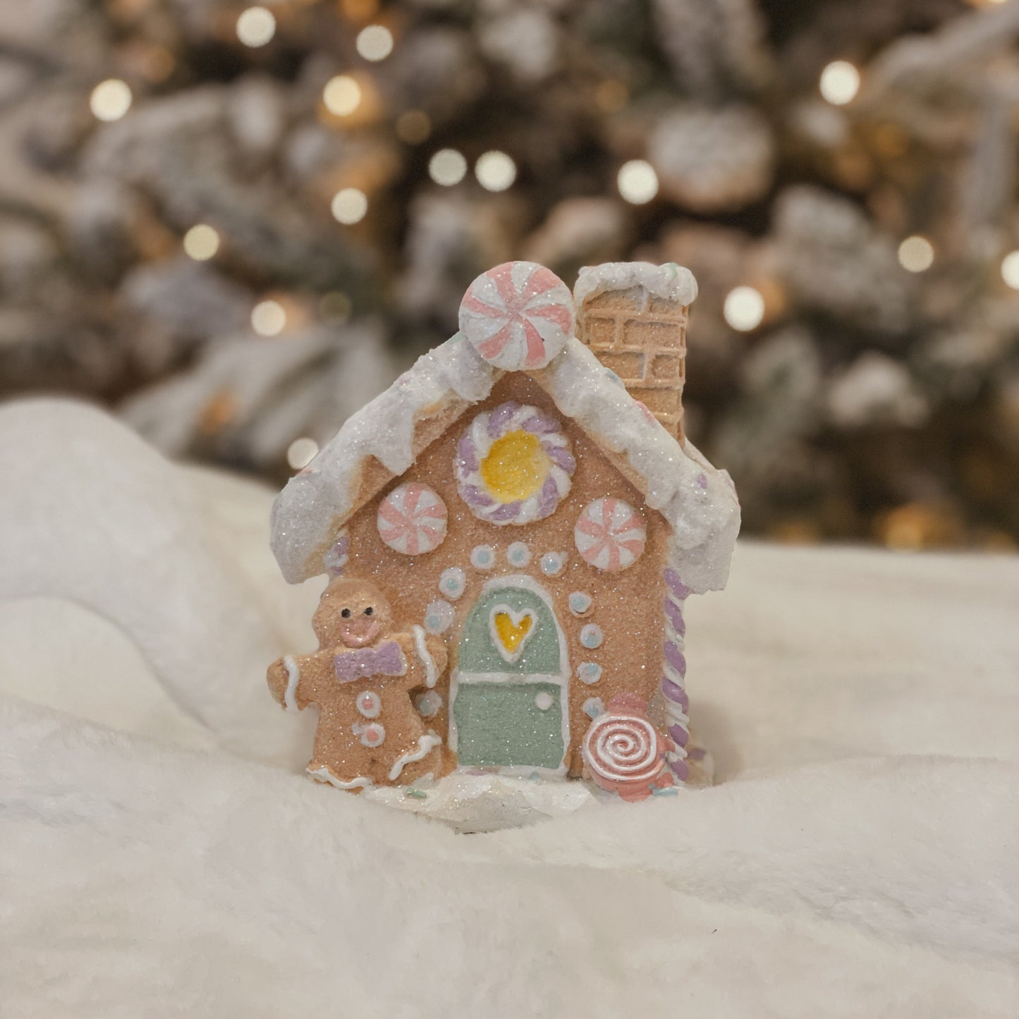 Pastel Gingerbread House