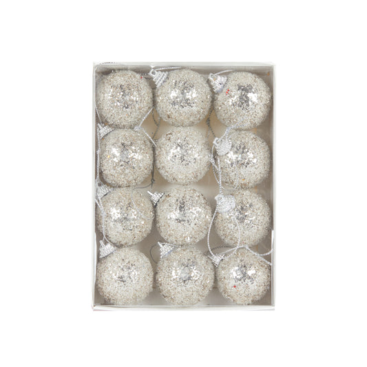 Mini Champagne Sugar Baubles 12PK