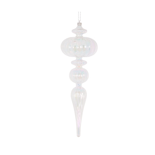 Iridescent Finial Ornament