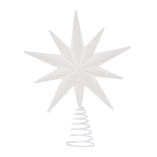 9 Point LED White Tree Topper