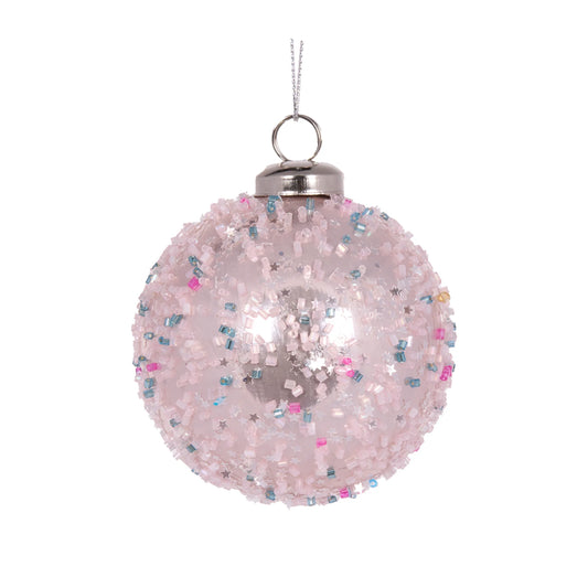 Light Pink Sparkles Bauble