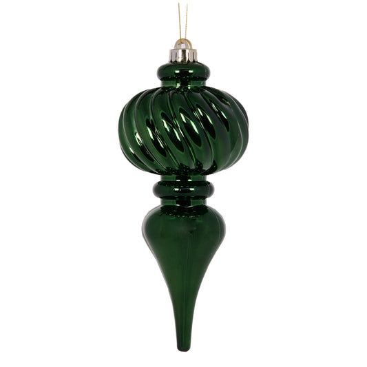 Dark Green Mercury Orb Finial