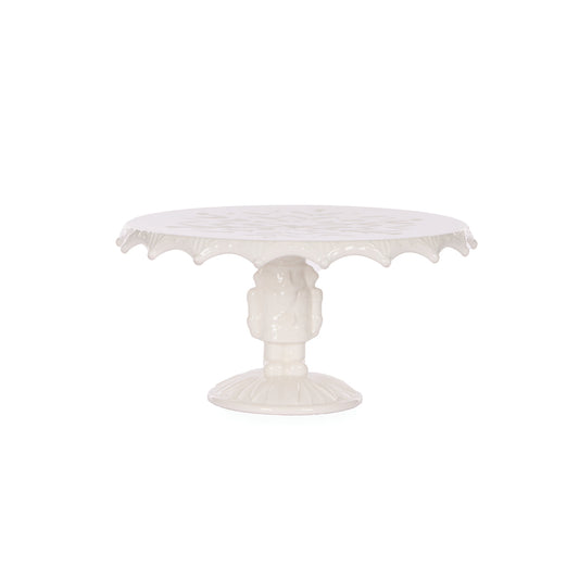 22cm White Nutcracker Cake Stand