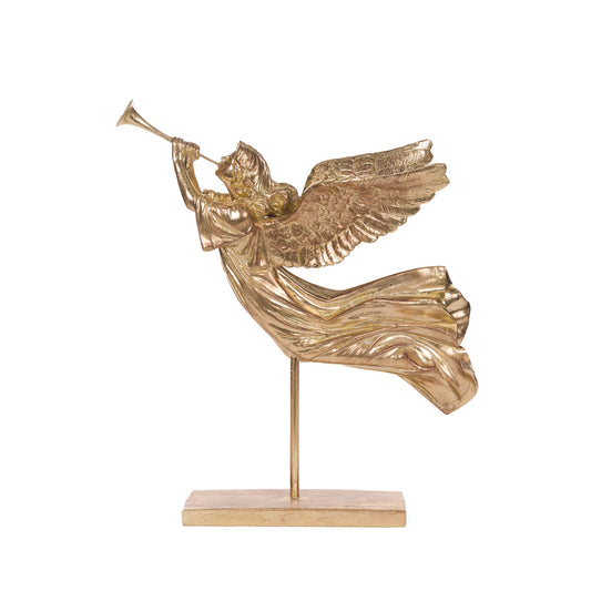 Gilded Angel w/ Trumpet