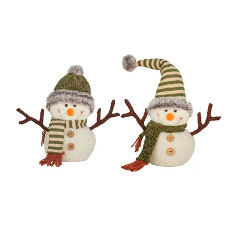 Fabric Snowman Christmas Decor