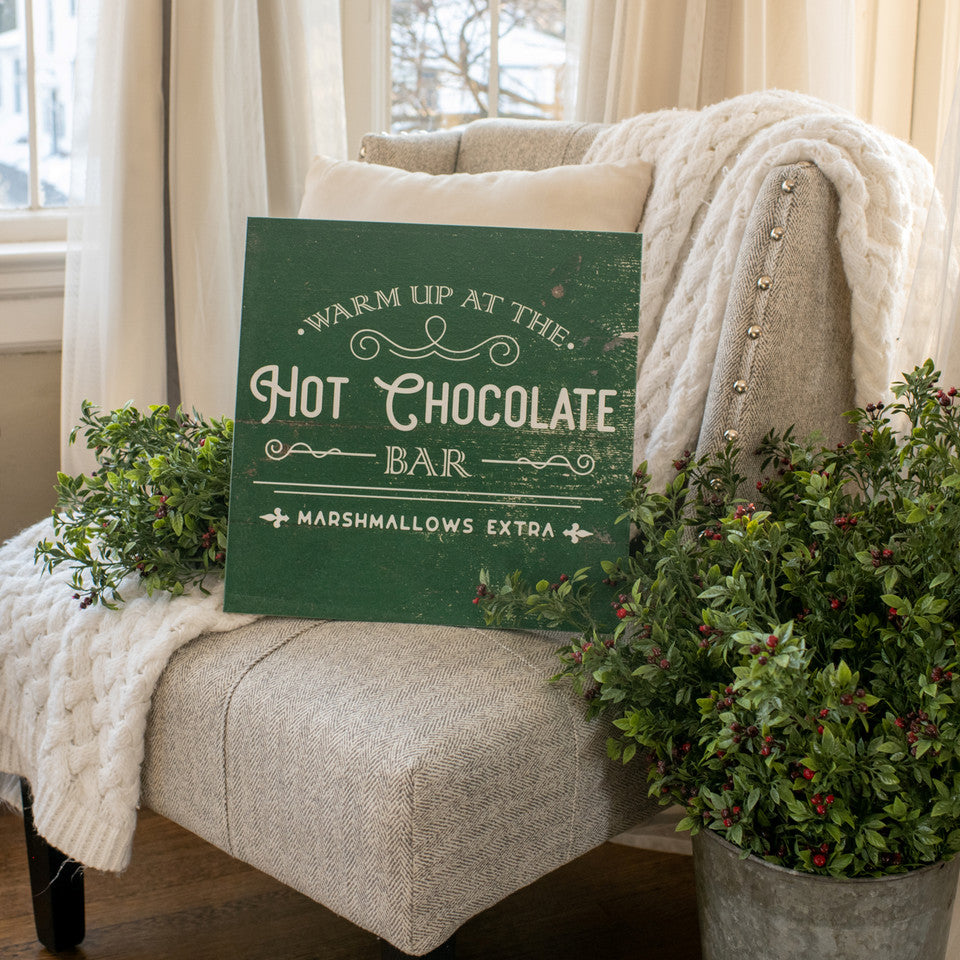 Hot Chocolate Bar Sign