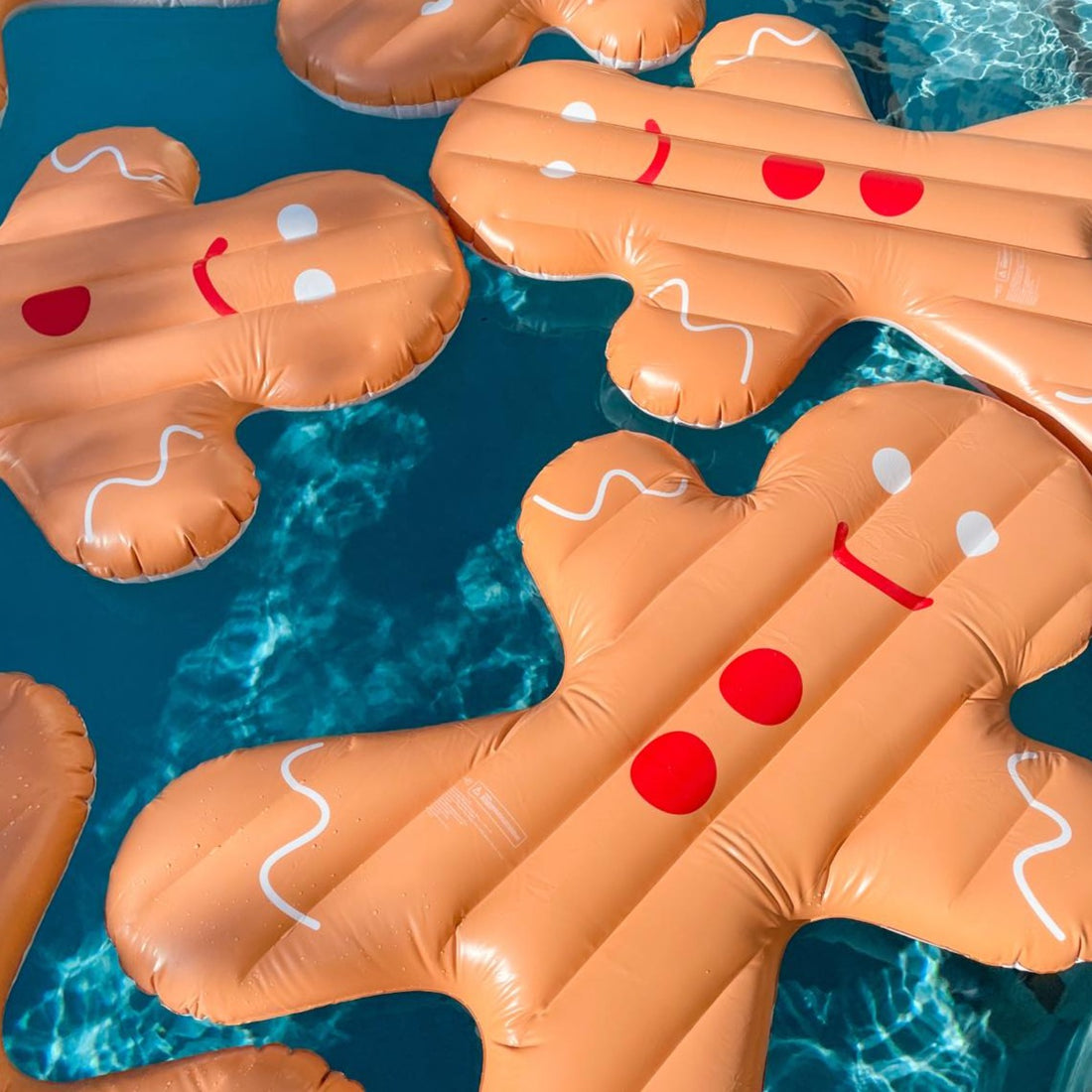 Gingy the Gingerbread Christmas Pool Floatie โ The White Christmas Co