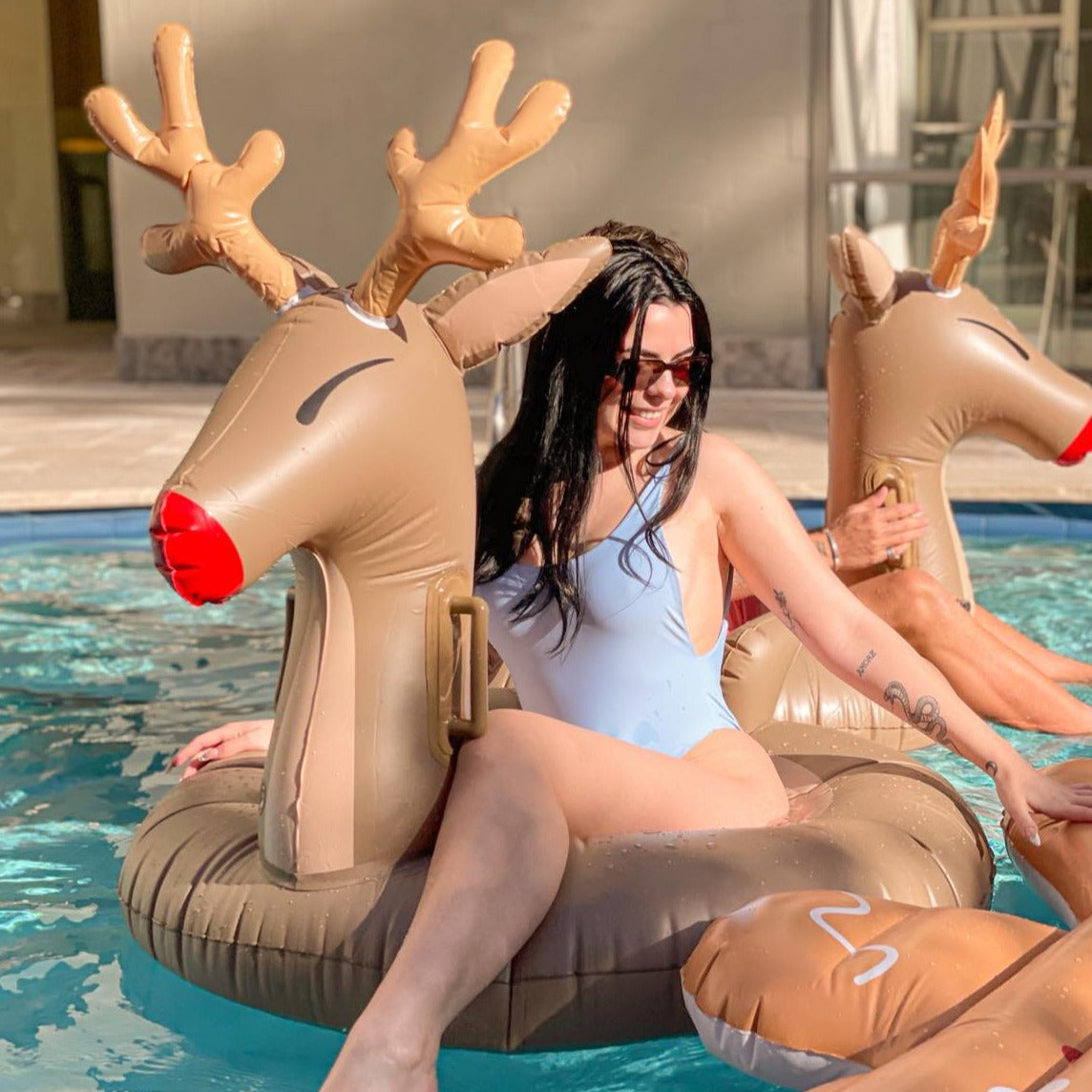 Rudolph the Reindeer Christmas Pool Floatie