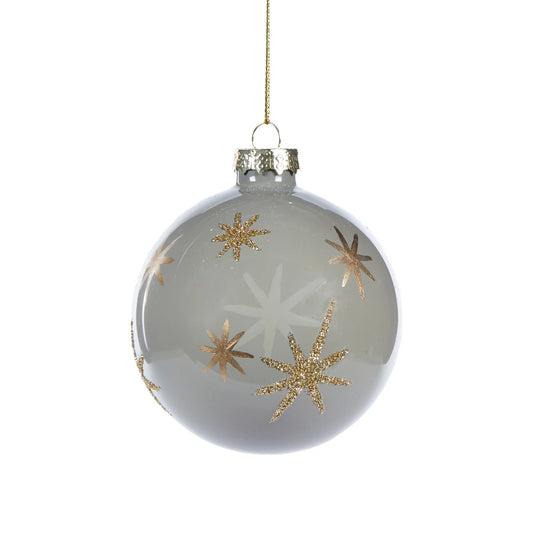 Metallic Stars Bauble