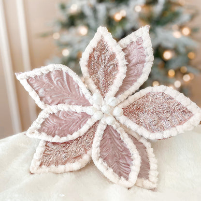 Soft Pink Christmas Poinsettia