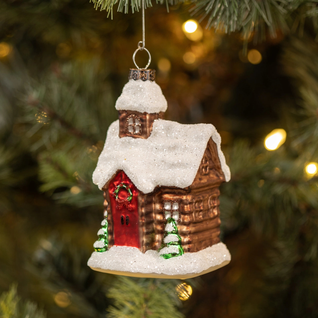 Log Cabin Ornament