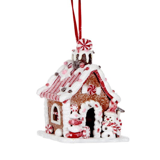 LED Gingerbread House Chistmas Ornament