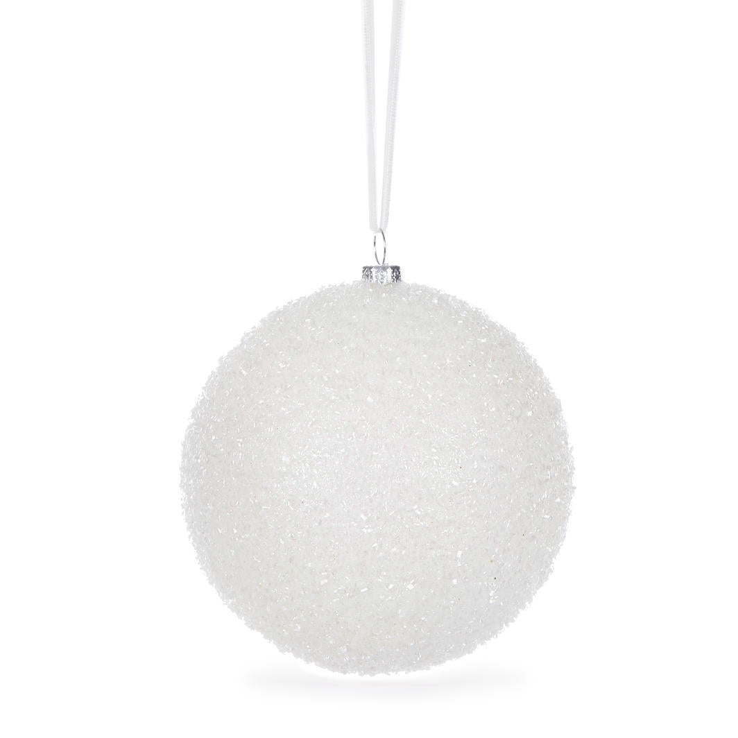 Large Polar Ice Christmas Bauble