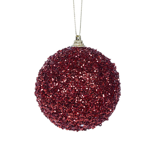 Red Sugar Bauble